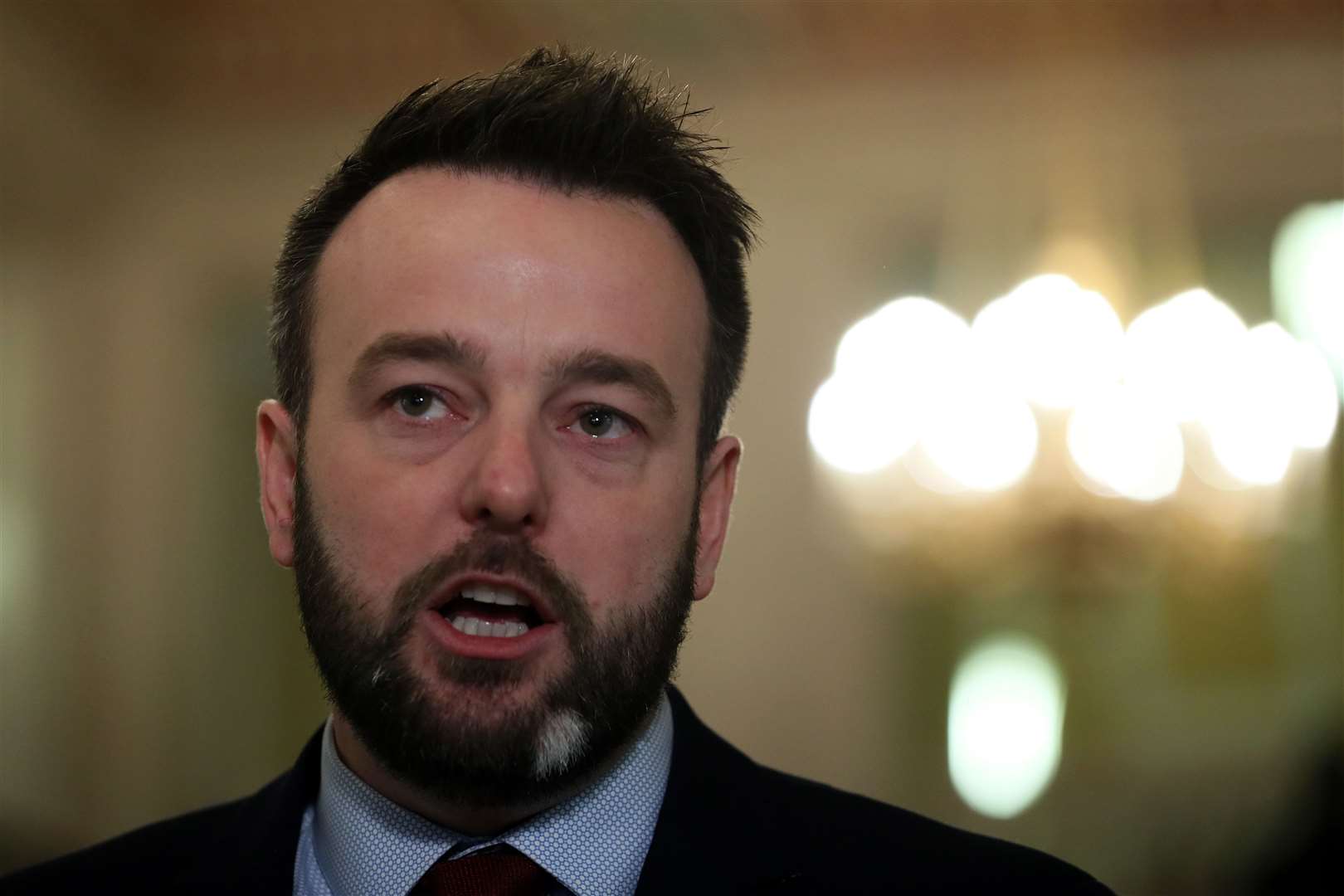 SDLP leader Colum Eastwood called for Ms O’Neill to step aside (Brian Lawless/PA)