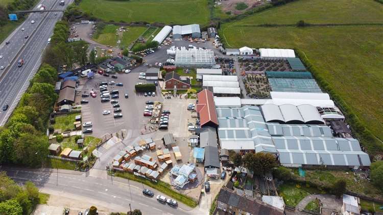 Hawley Garden Centre in Hawley Road, Sutton-at-Hone, Dartford