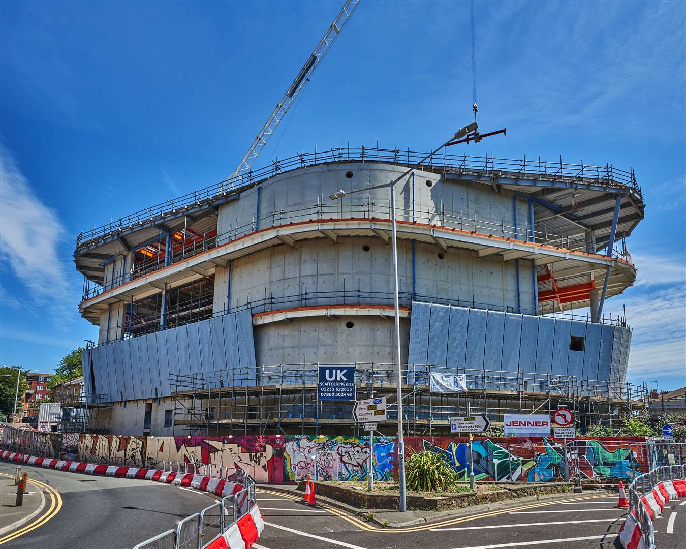 The skate park is being built in Folkestone. Picture: Matt Rowe Photography