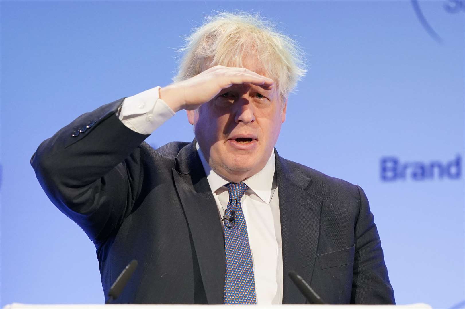 Former prime minister Boris Johnson was speaking during the Global Soft Power Summit in London (Jonathan Brady/PA)