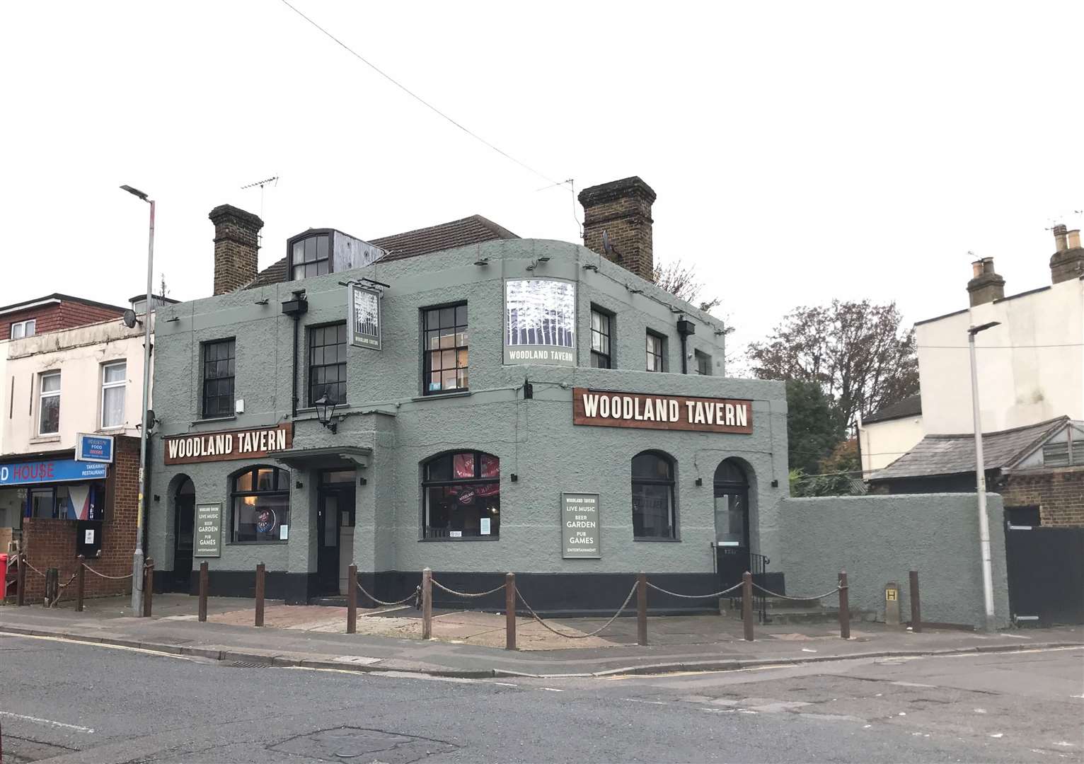 The Woodland Tavern, formerly The Canterbury Tales, in Canterbury Street, Gillingham