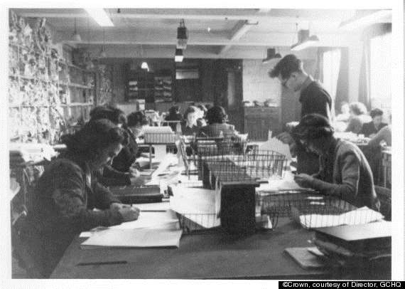 Women in Bletchley Park (GCHQ/PA)