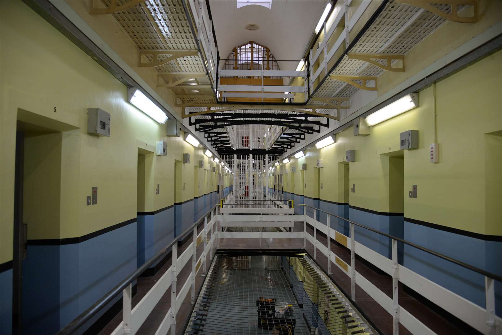 One of the wings at the former Canterbury Prison