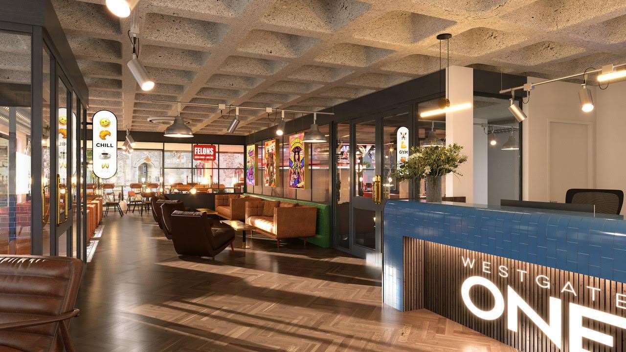 How a new cafe and wine bar called Fellons could look when it opens in Canterbury's Westgate next year. Picture: Steve Allen