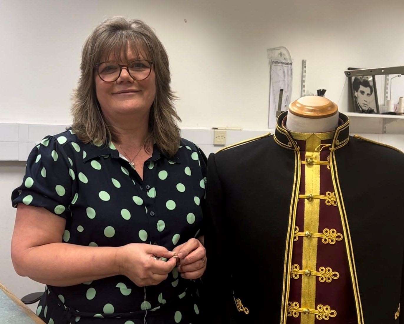 Sarah Wilkinson is a bespoke tailor celebrating 40 years at Savile Row
