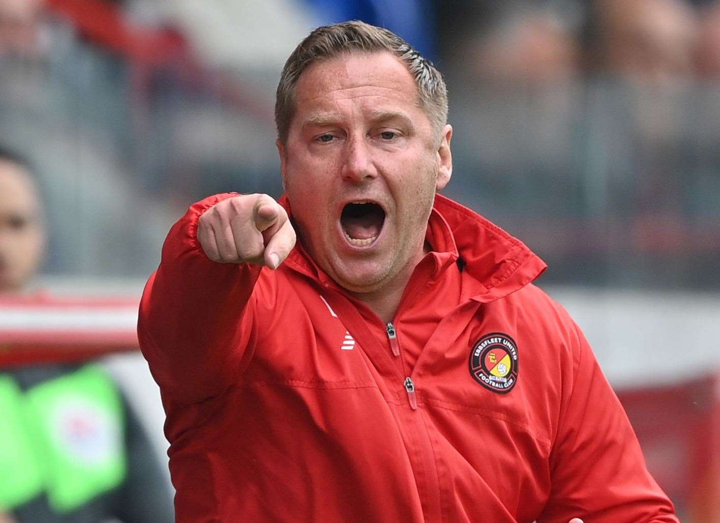 Ebbsfleet manager Dennis Kutrieb. Picture: Keith Gillard