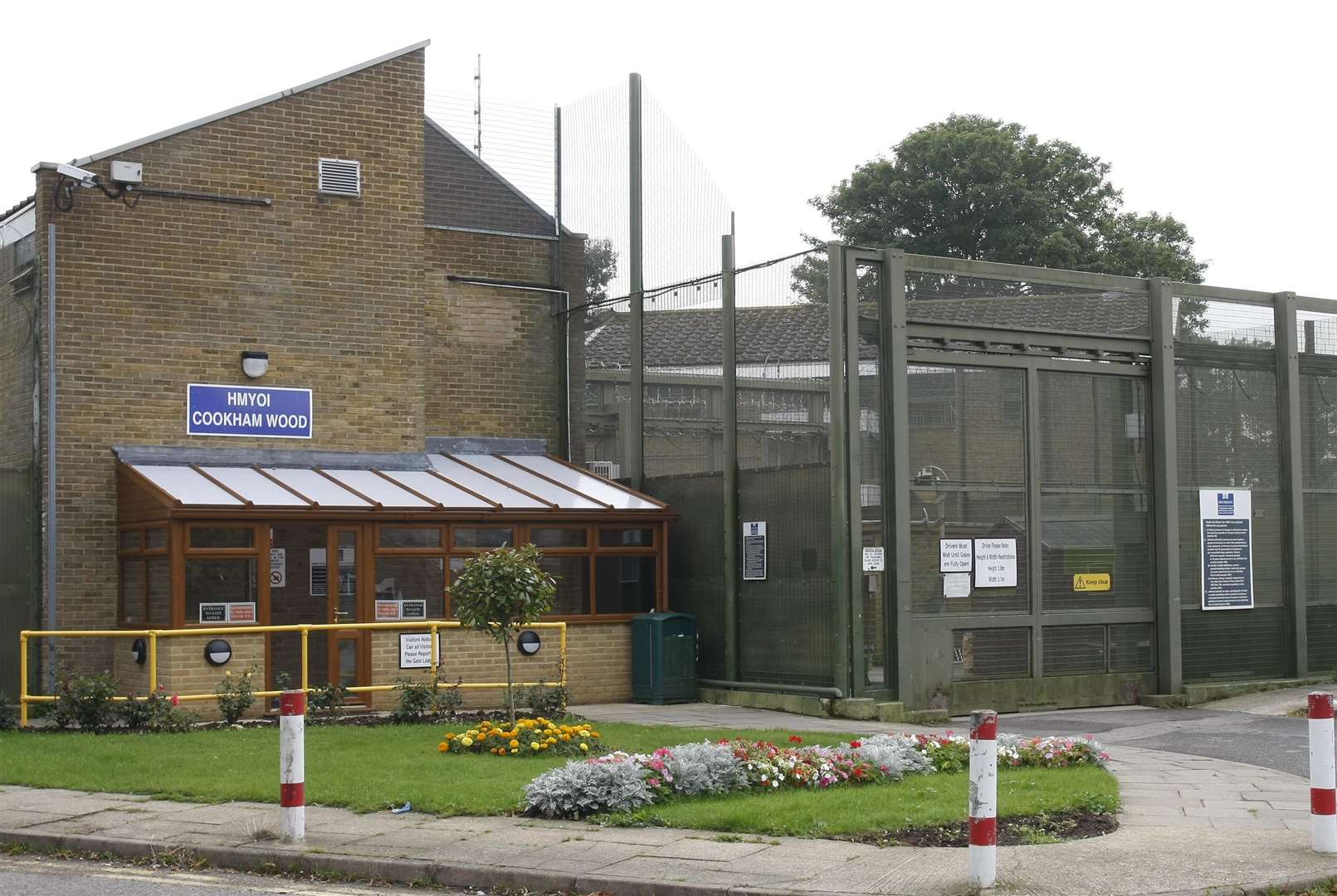 Cookham Wood Prison, which provides custodial places for 15 to 18-year-olds