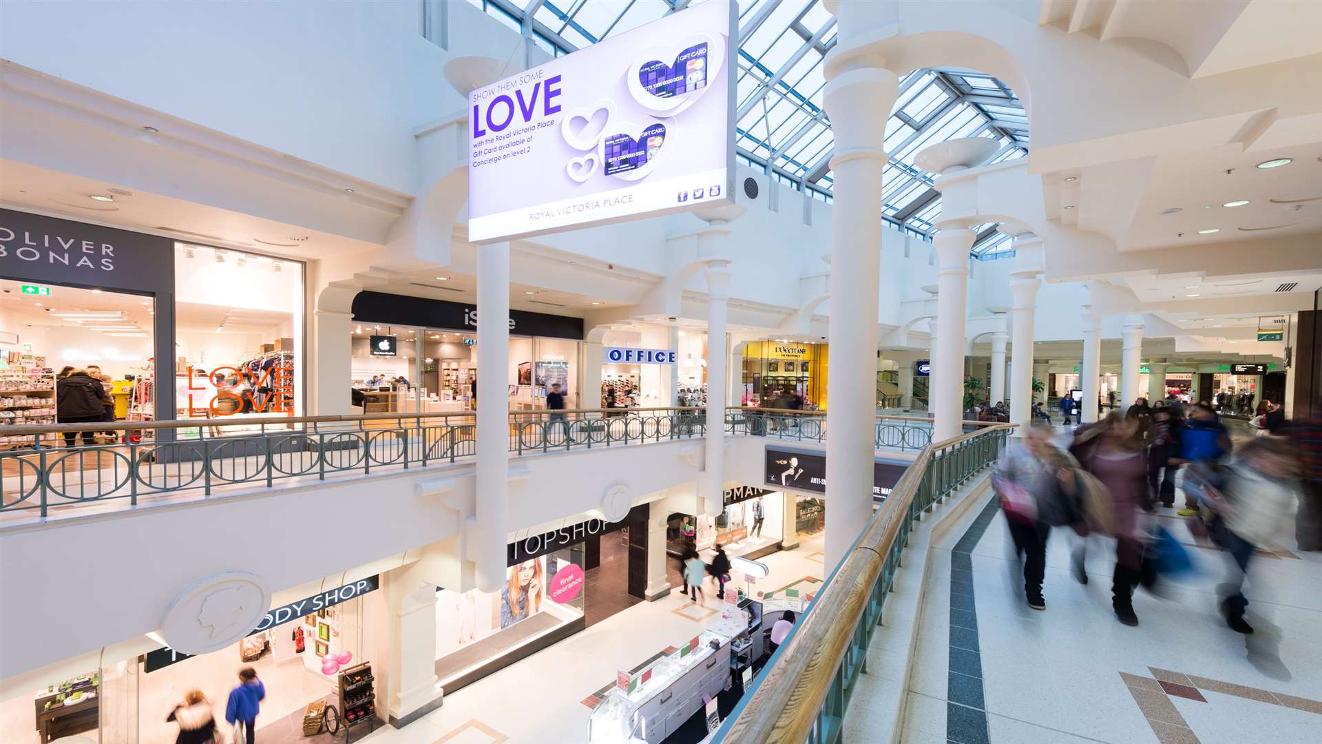 The Royal Victoria Place Shopping Centre