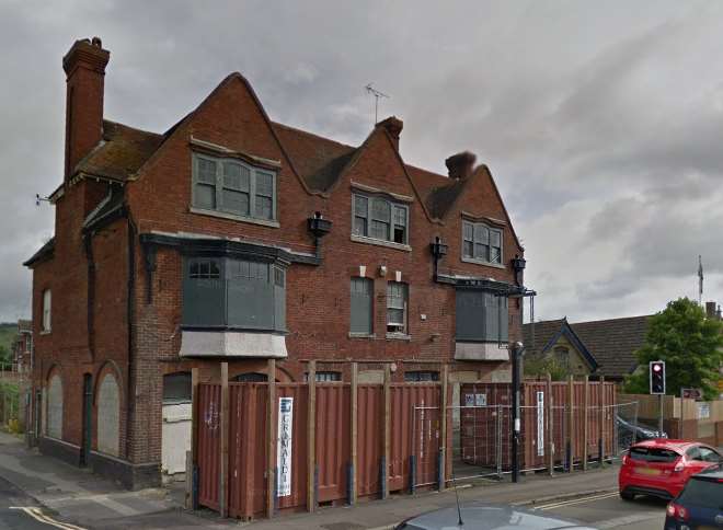 The White Lion pub building last August. Picture: Google