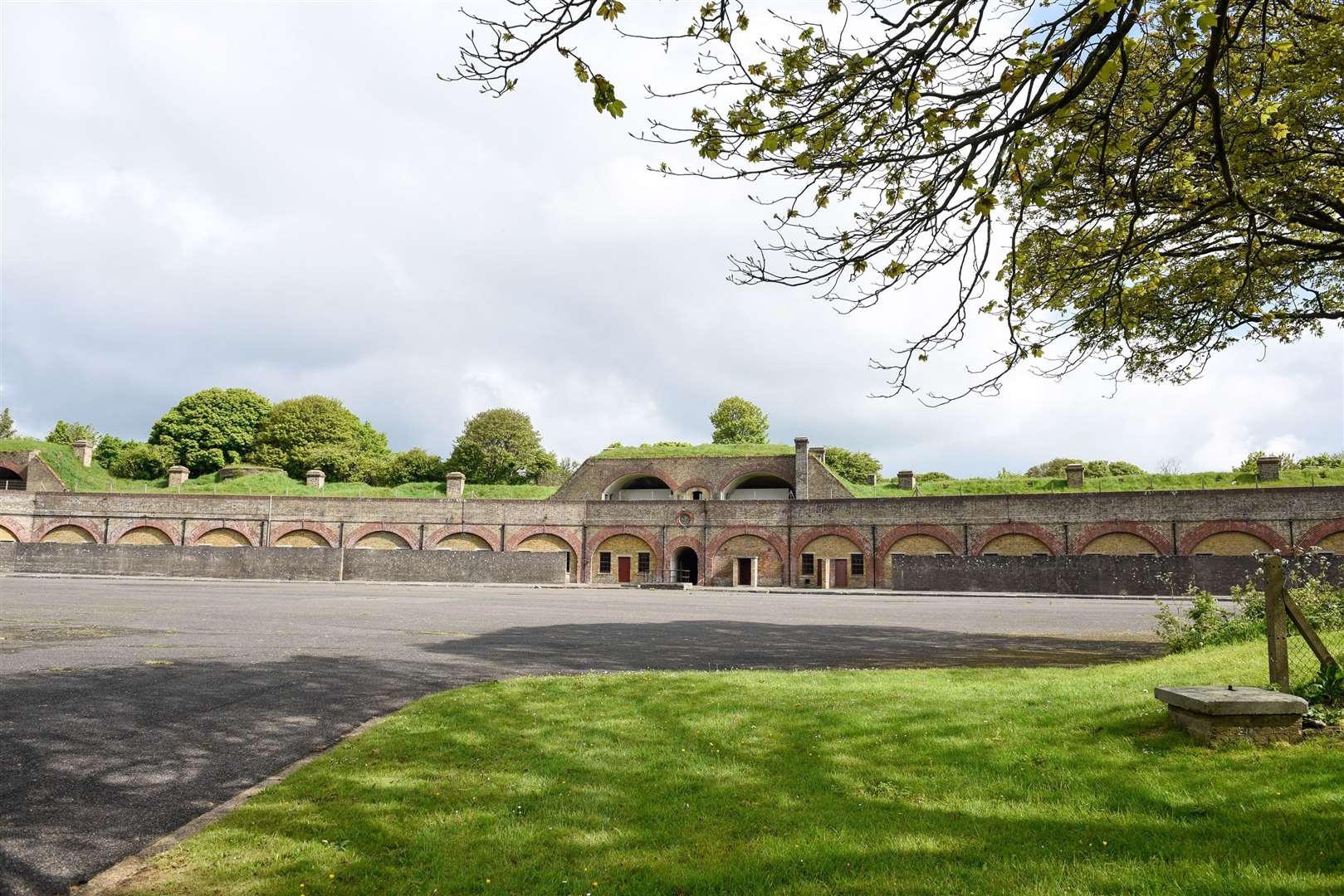 Fort Burgoyne, access via Connaught Barracks Picture: Alan Langley