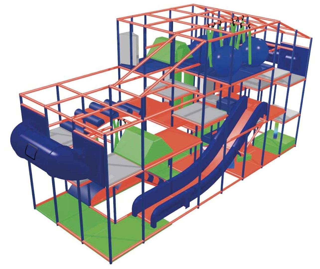 How the soft play centre could look. Picture: West Faversham Community Centre/Facebook