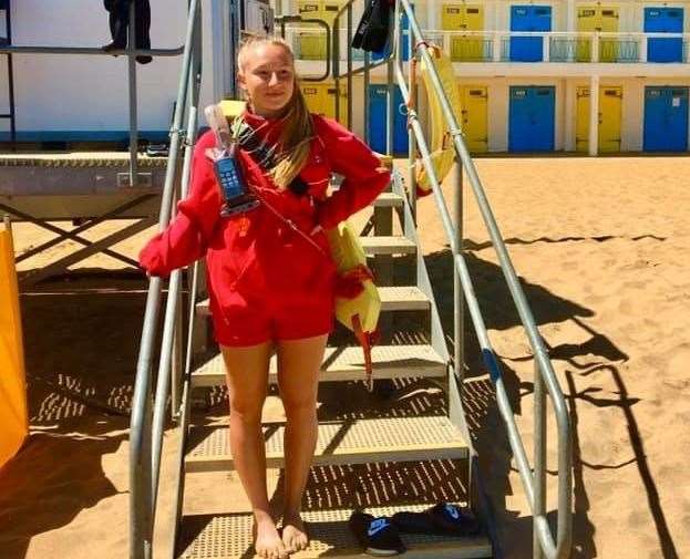 RNLI lifeguard Ailsa MacRea. Picture: RNLI