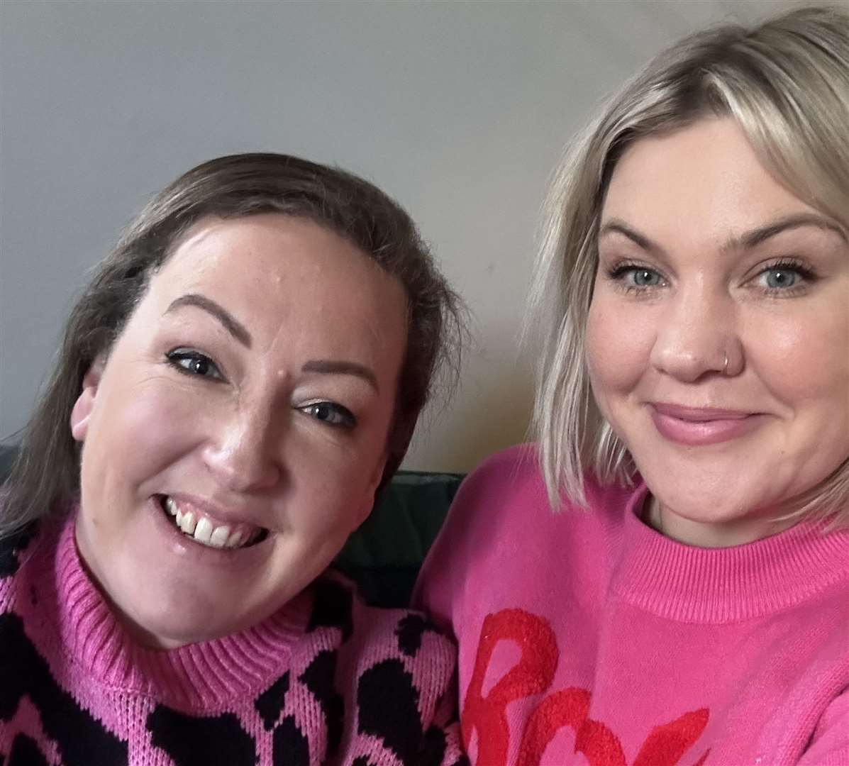Lucinda Boast and Rosie Gill-Moss have launched the podcast, Widowed AF. Picture: Rosie Gill-Moss