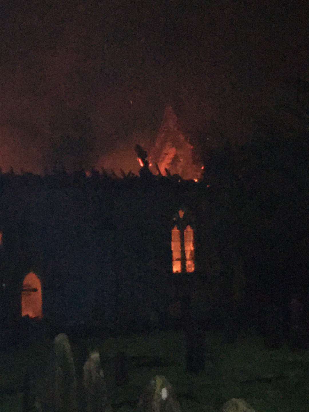 All Saints Church in Mackworth (DFRS/PA)