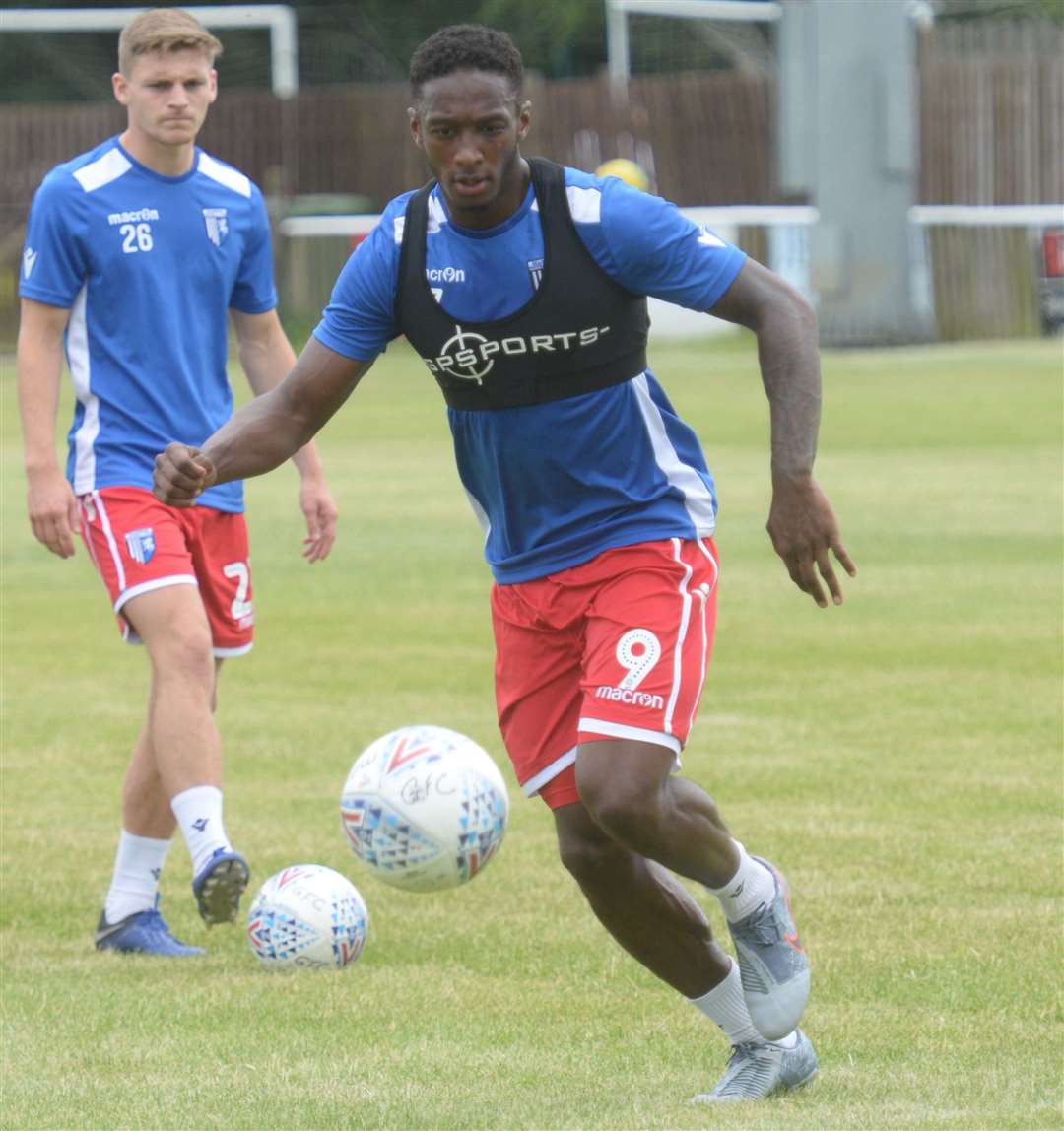 Brandon Hanlan warming up on Saturday Picture: Chris Davey