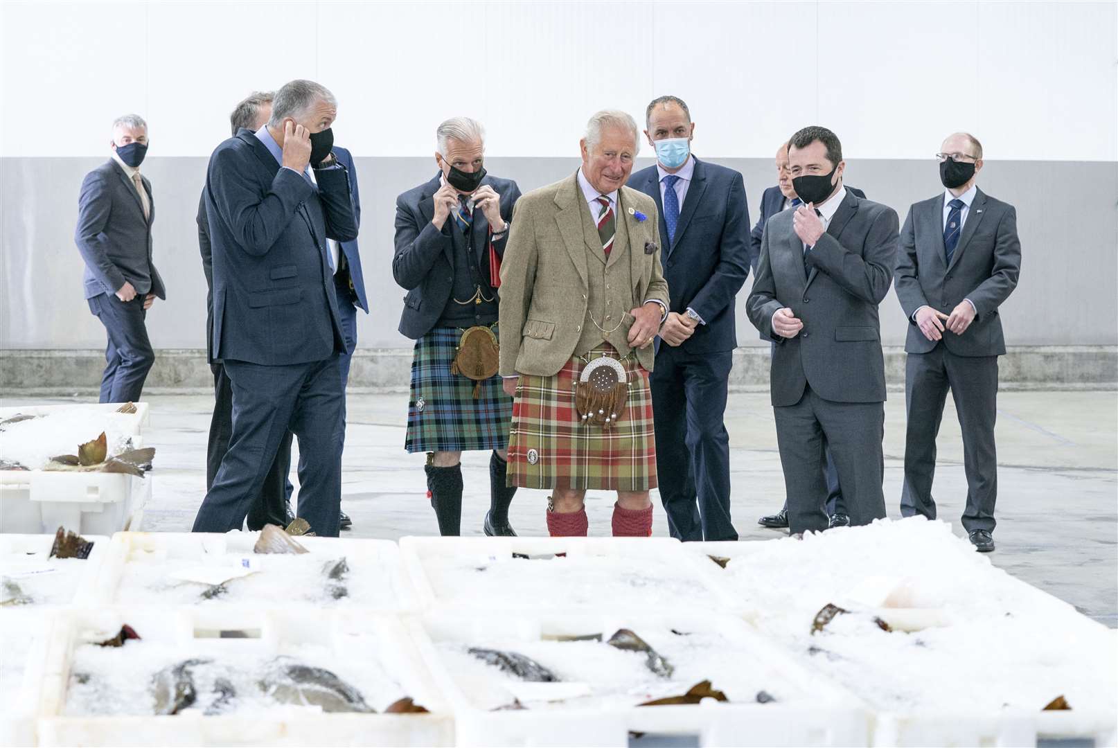 Charles during his visit to Shetland (Jane Barlow/PA)