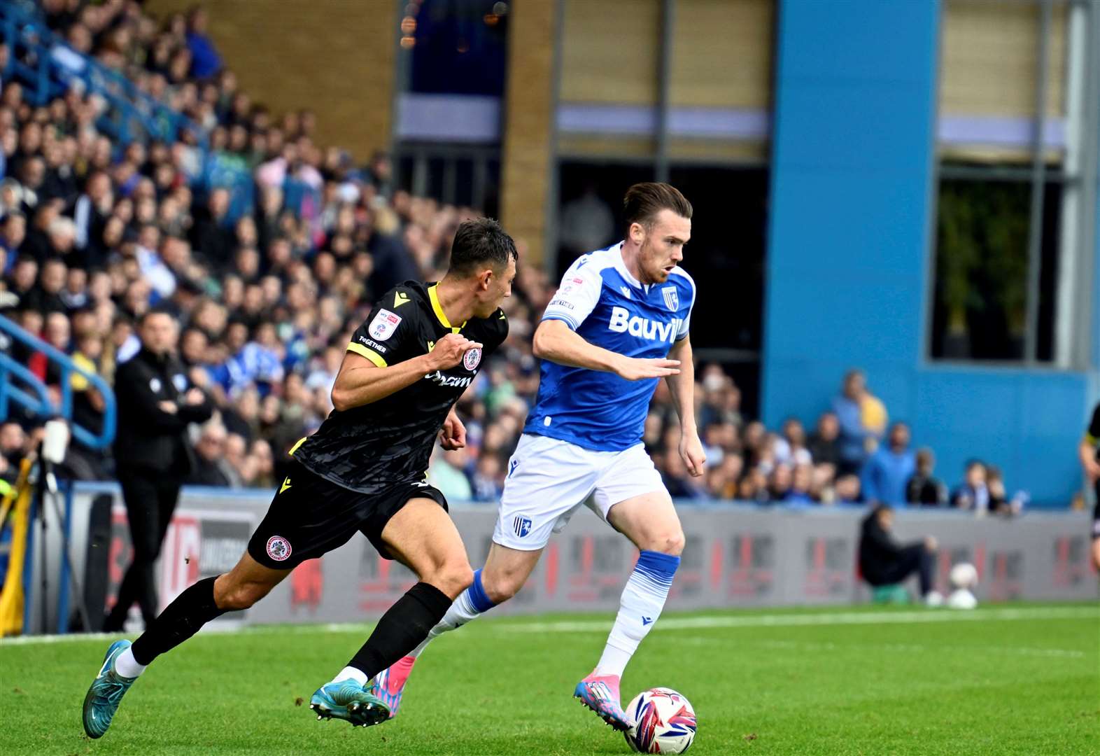 Jack Nolan had plenty of the ball for the Gills and helped create the opener for Armani Little Picture: Barry Goodwin