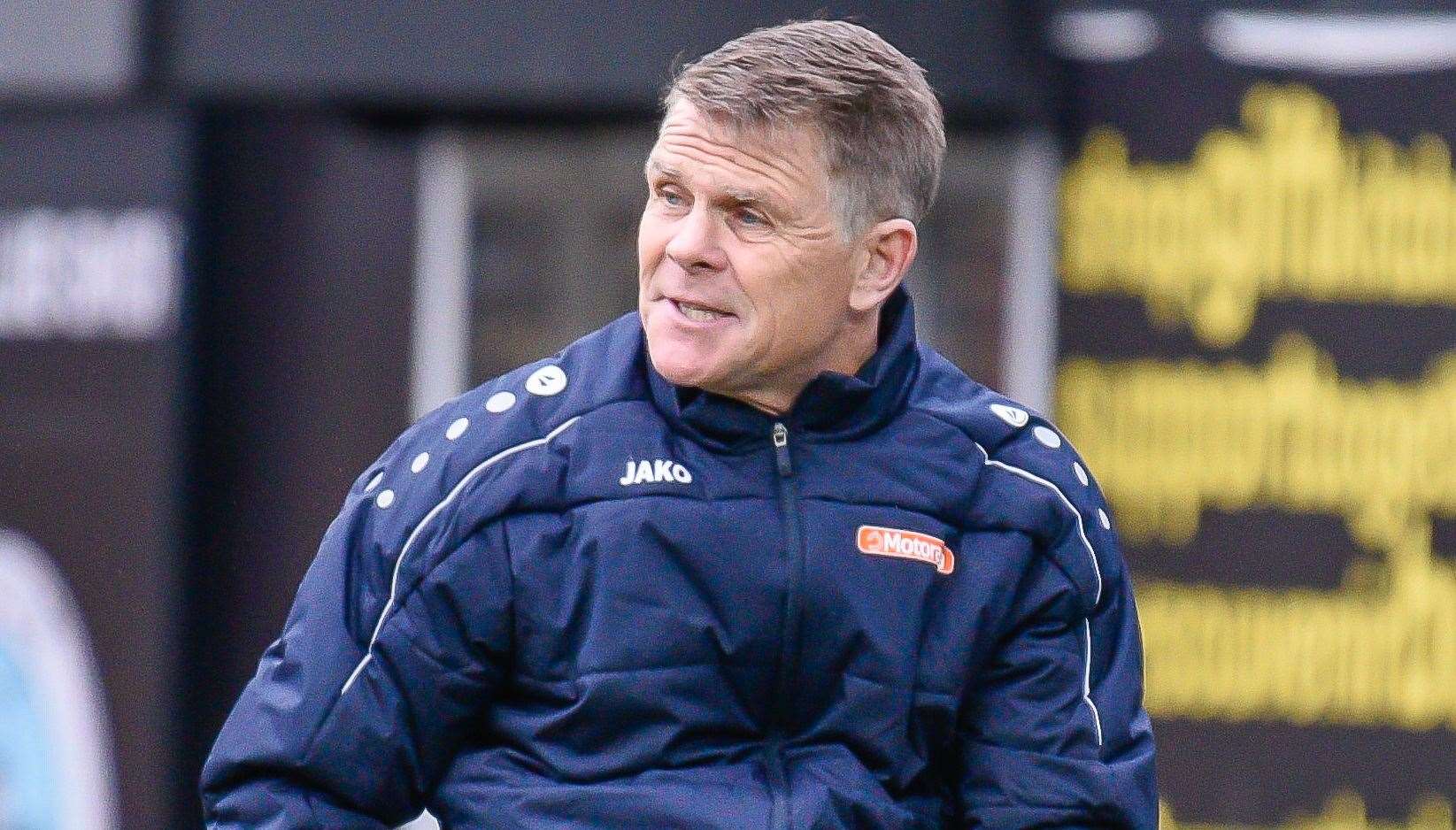 Dover manager Andy Hessenthaler. Picture: Alan Langley