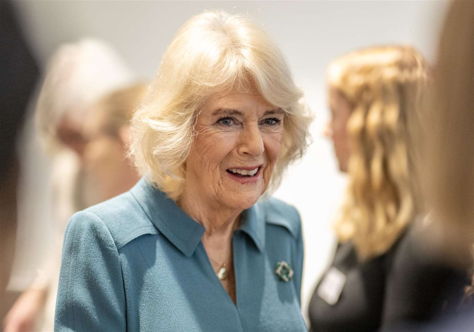 The Queen during her visit to London’s Royal Free Hospital to officially open Maggie’s Royal Free, a new cancer support centre (Paul Grover/Daily Telegraph/PA)