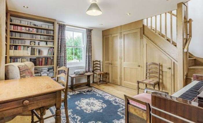 One of the oak reception rooms