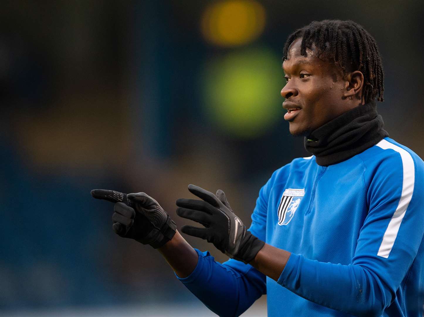 Gillingham vs Luton, 24th November 2018.Noel Mbo. (7045782)