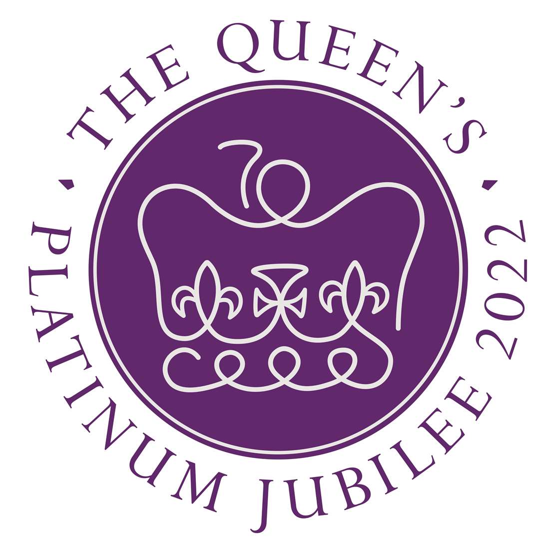 Edward Roberts’ winning design for the Queen’s Platinum Jubilee (Buckingham Palace)