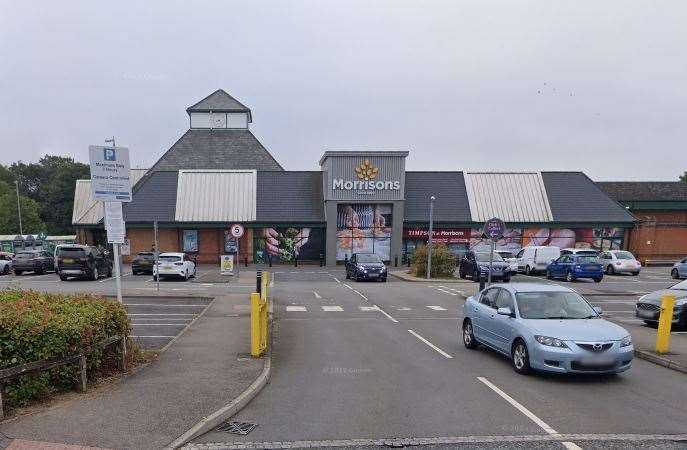 The Morrisons in Sutton Road, Maidstone