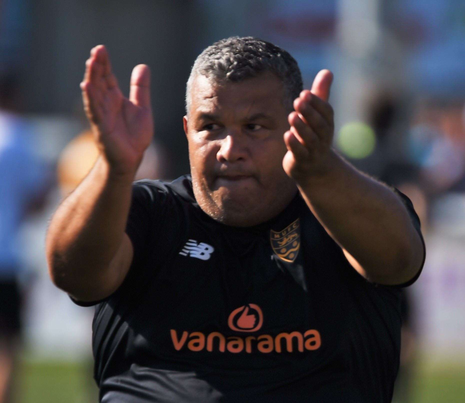 Maidstone United manager Hakan Hayrettin. Picture: Steve Terrell