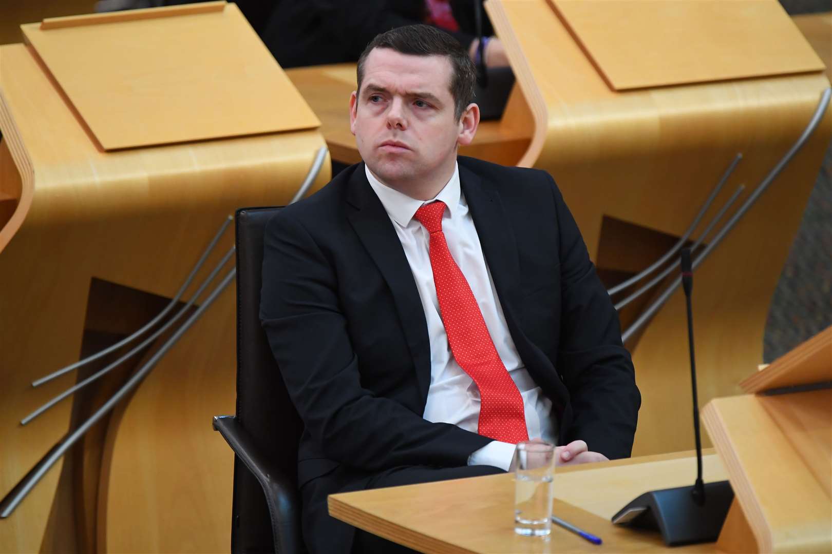 Douglas Ross called on the Prime Minister to step down (Andy Buchanan/PA)