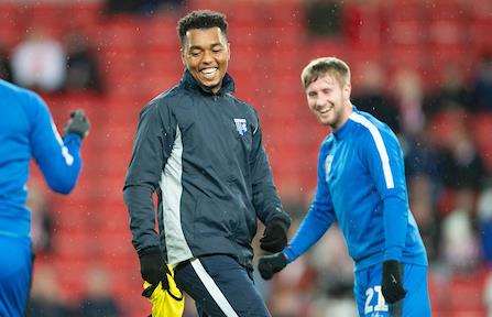 Tahvon Campbell was an unused substitute at Sunderland Picture: Ady Kerry (7321146)