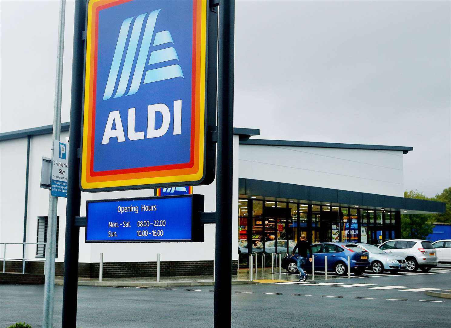 Aldi runs a store in Hythe - and now wants its first supermarket in Folkestone. Picture: Matt Bristow