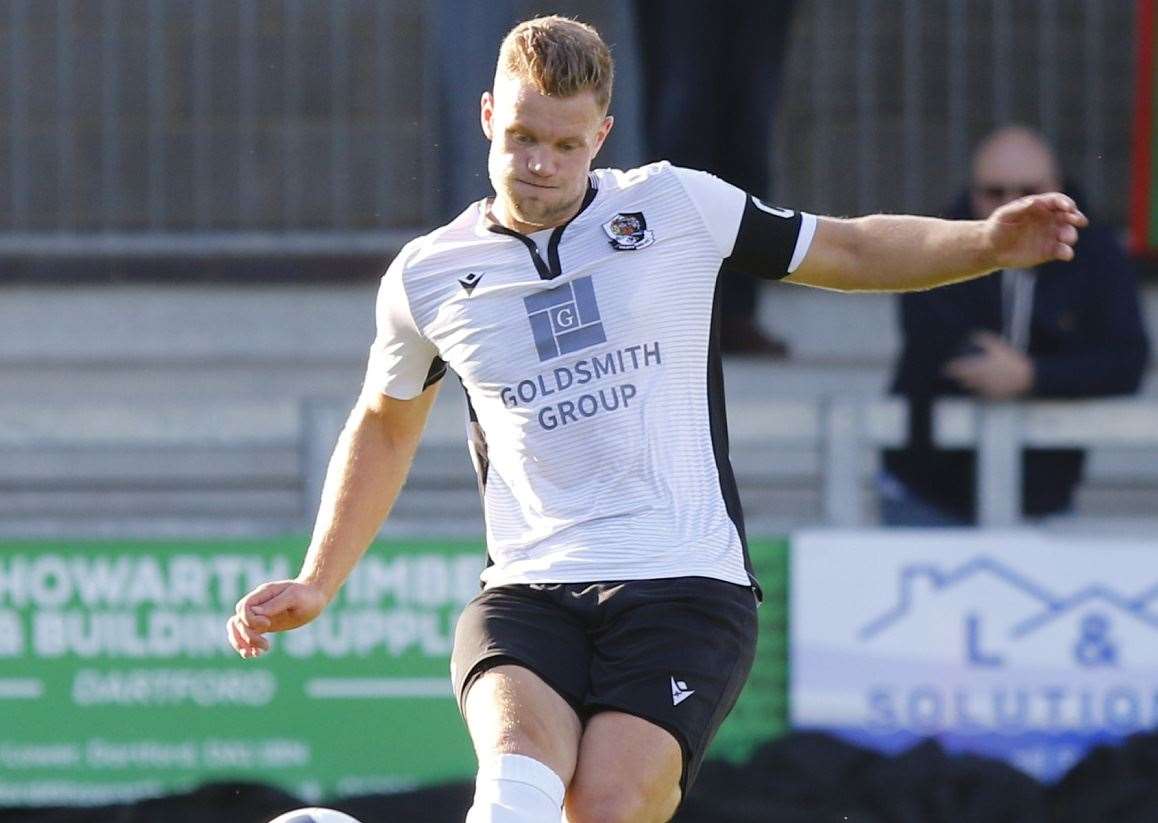 Dartford's Josh Hill. Picture: Andy Jones