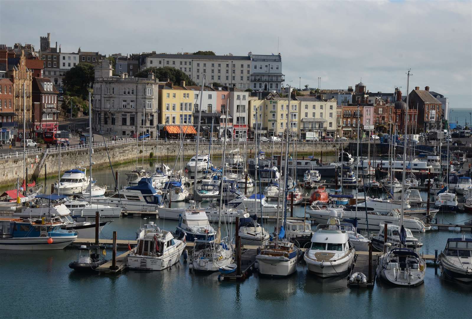 The Royal Harbour, Ramsgate. Picture: Chris Davey.