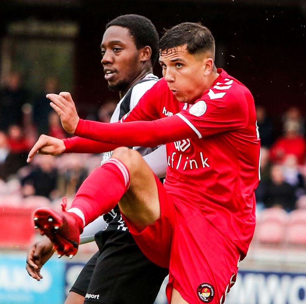 Albie Morgan played five times for Ebbsfleet Picture: Matthew Walker