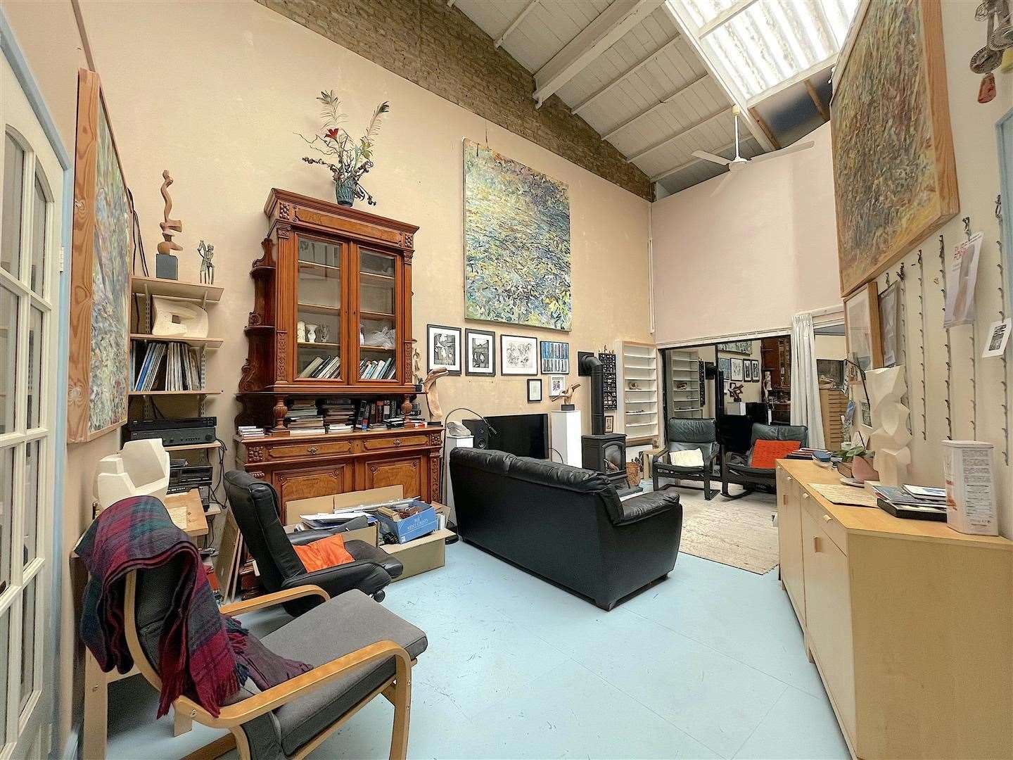 Former squash court Watershed Studio in Faversham. Picture: Iliffe & Iliffe