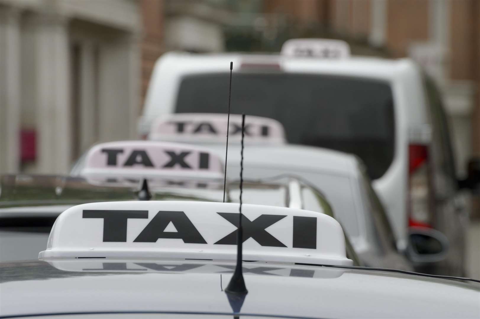 A taxi driver was the victim of an attempted robbery