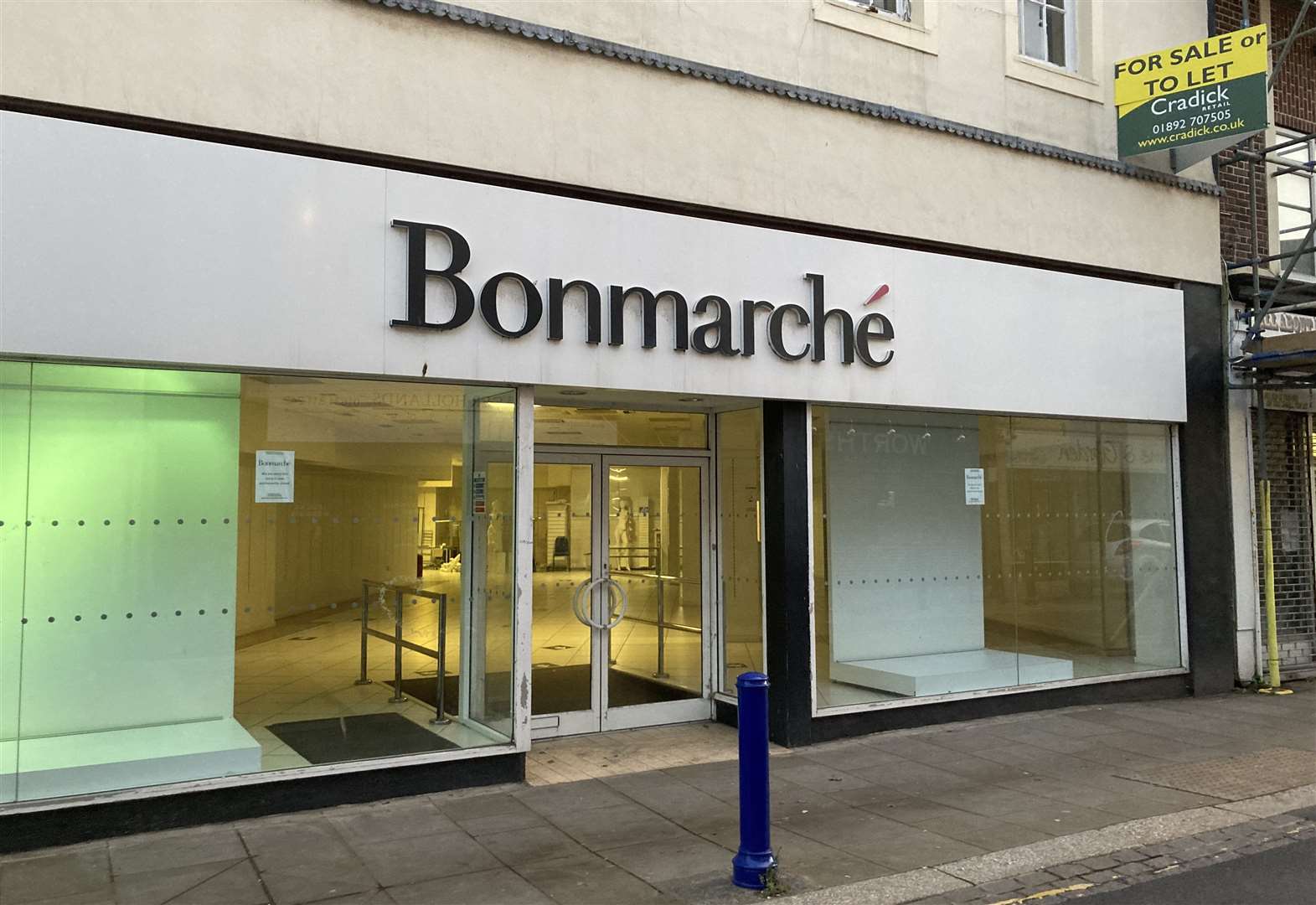 Disappointing' store sales at Bonmarché