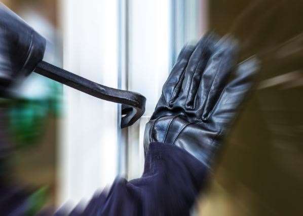 A house was allegedly broken into. Stock image