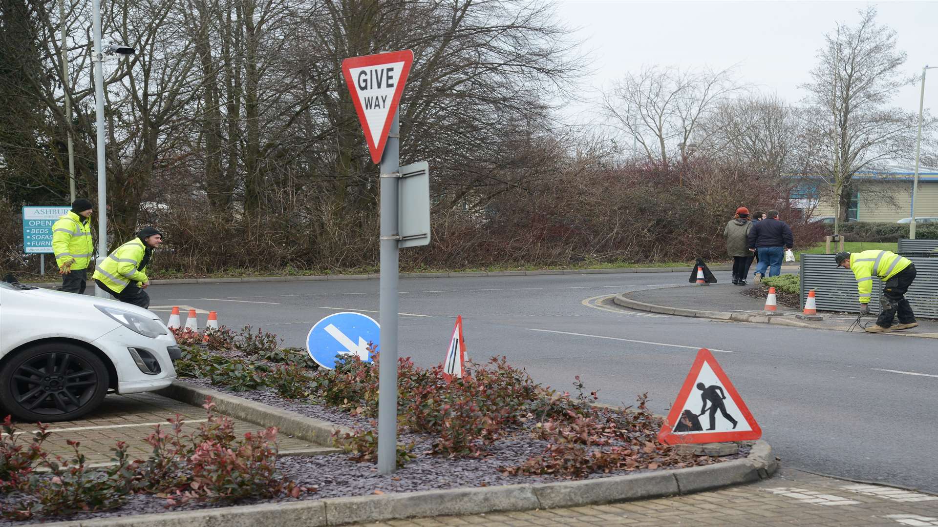 Work begining on parking restrictions