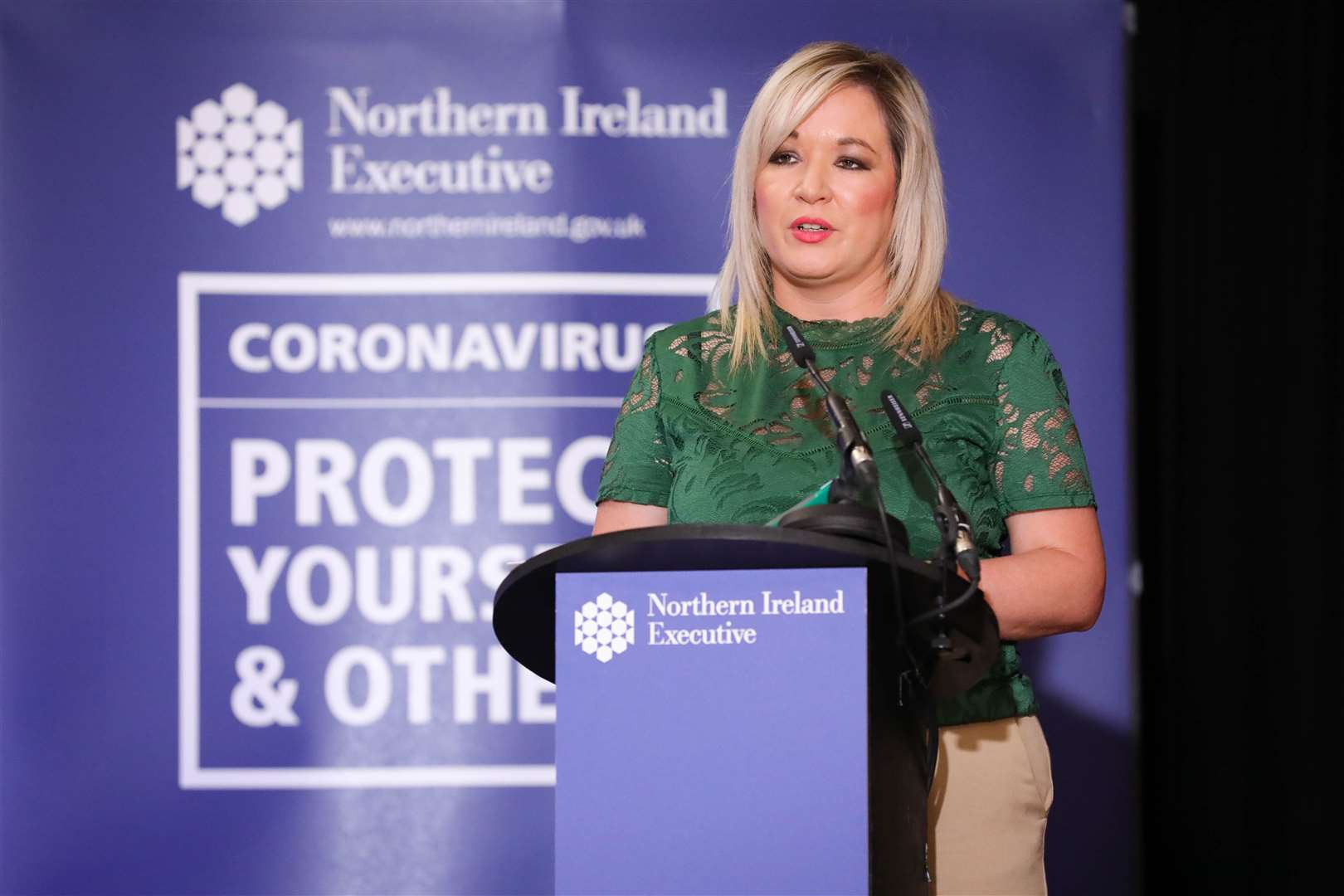 Deputy First Minister Michelle O’Neill (Kelvin Boyes/Press Eye)