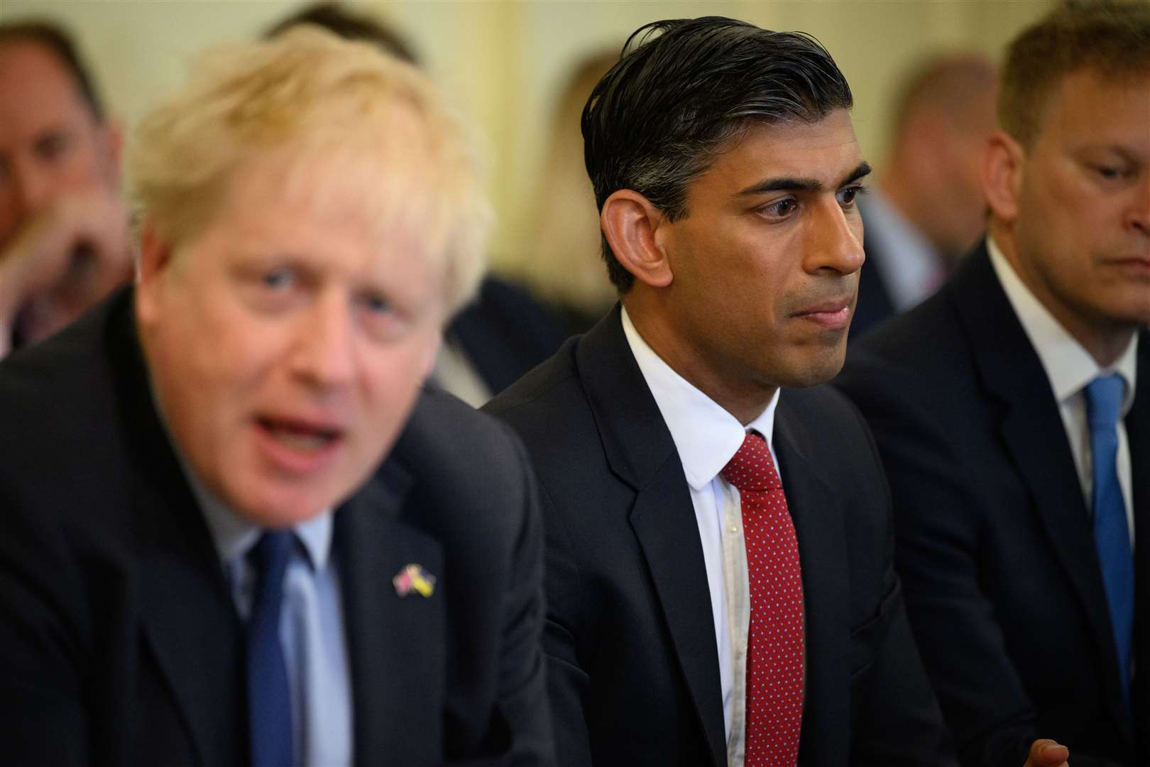 Rishi Sunak defended Boris Johnson’s No 10 operation against claims of chaos (Leon Neal/PA)