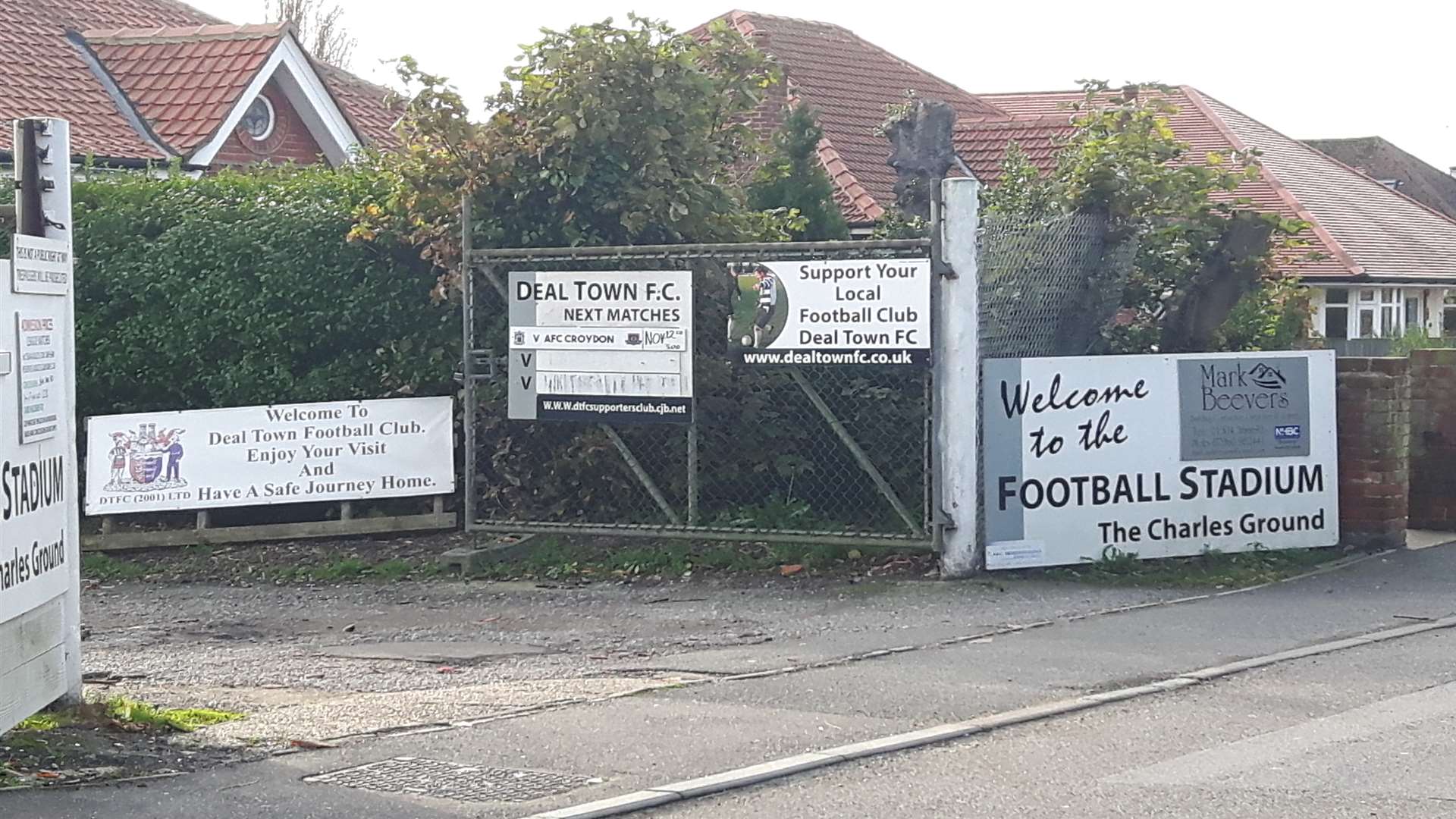 Deal Town Football Club, Charles Ground, St Leonard's Road, Deal