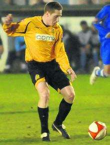 Folkestone Invicta player coach Roland Edge