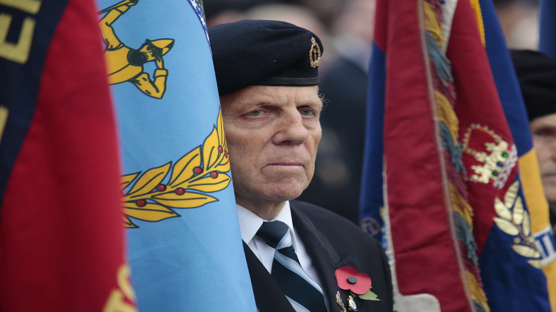 Remembrance Sunday in Maidstone last year. Picture: Martin Apps