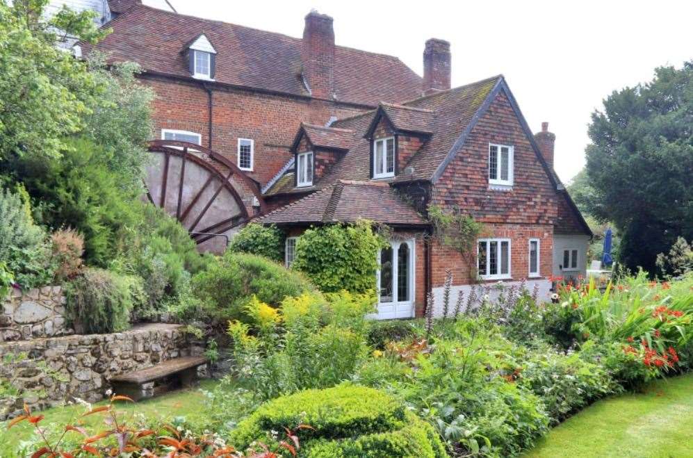 This converted mill is just as eye-catching on the inside as it is on the outside. Picture: Savills