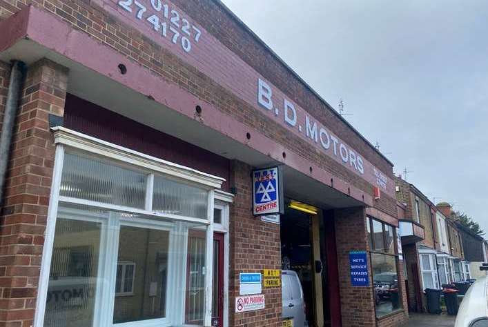 BD Motors closed its doors in Essex Street, Whitstable, in March