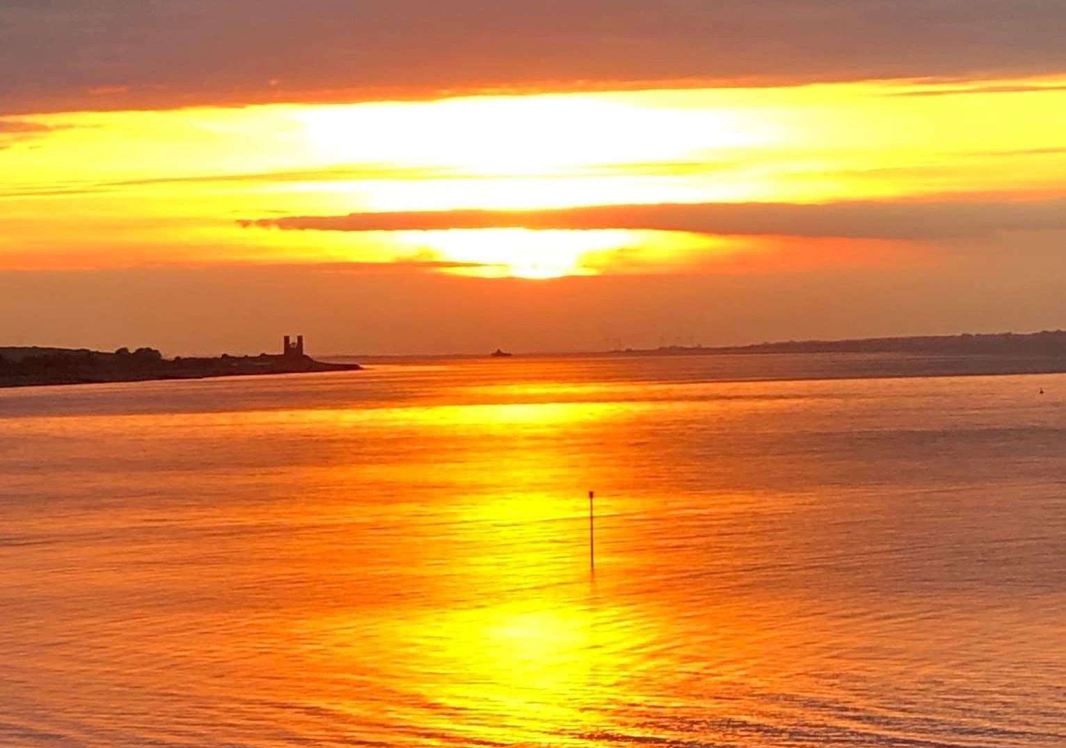 David Regularly shared pictures from his apartment, locally known as 'The Buddha Bay Balcony'. Pic: David Larkins.