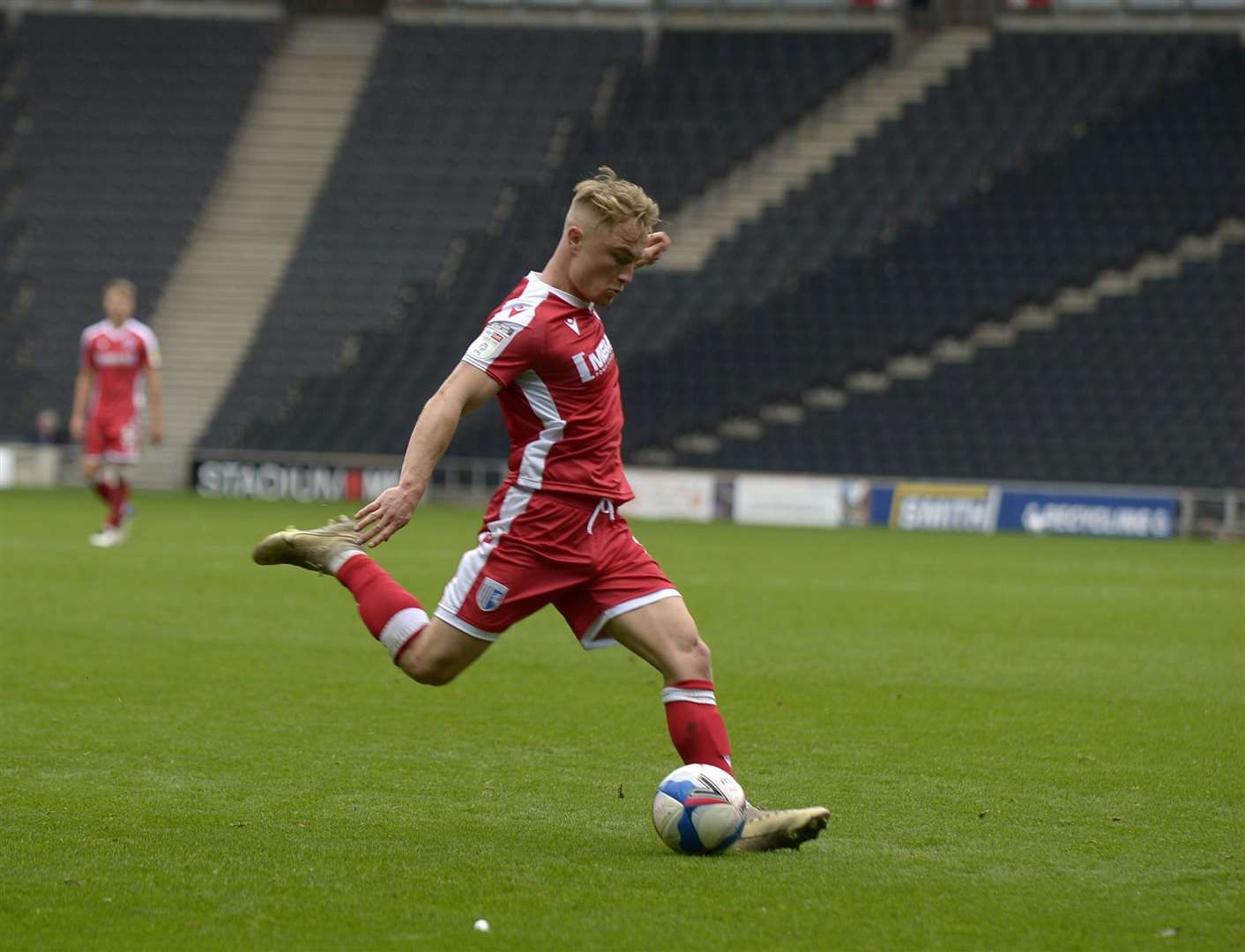 Kyle Dempsey in action for the Gills before picking up a knock which left him limping Picture: Barry Goodwin