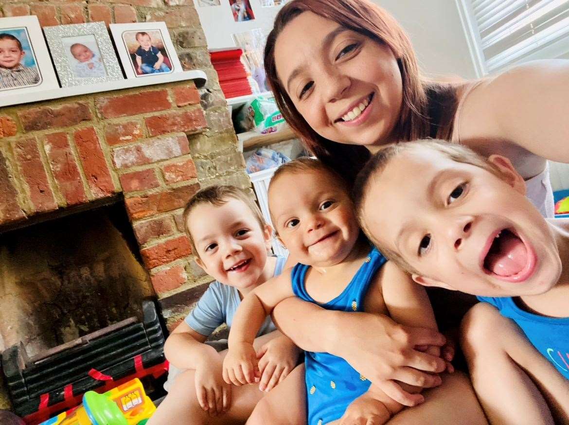 Gemma Tones and her young family live in Whitstable