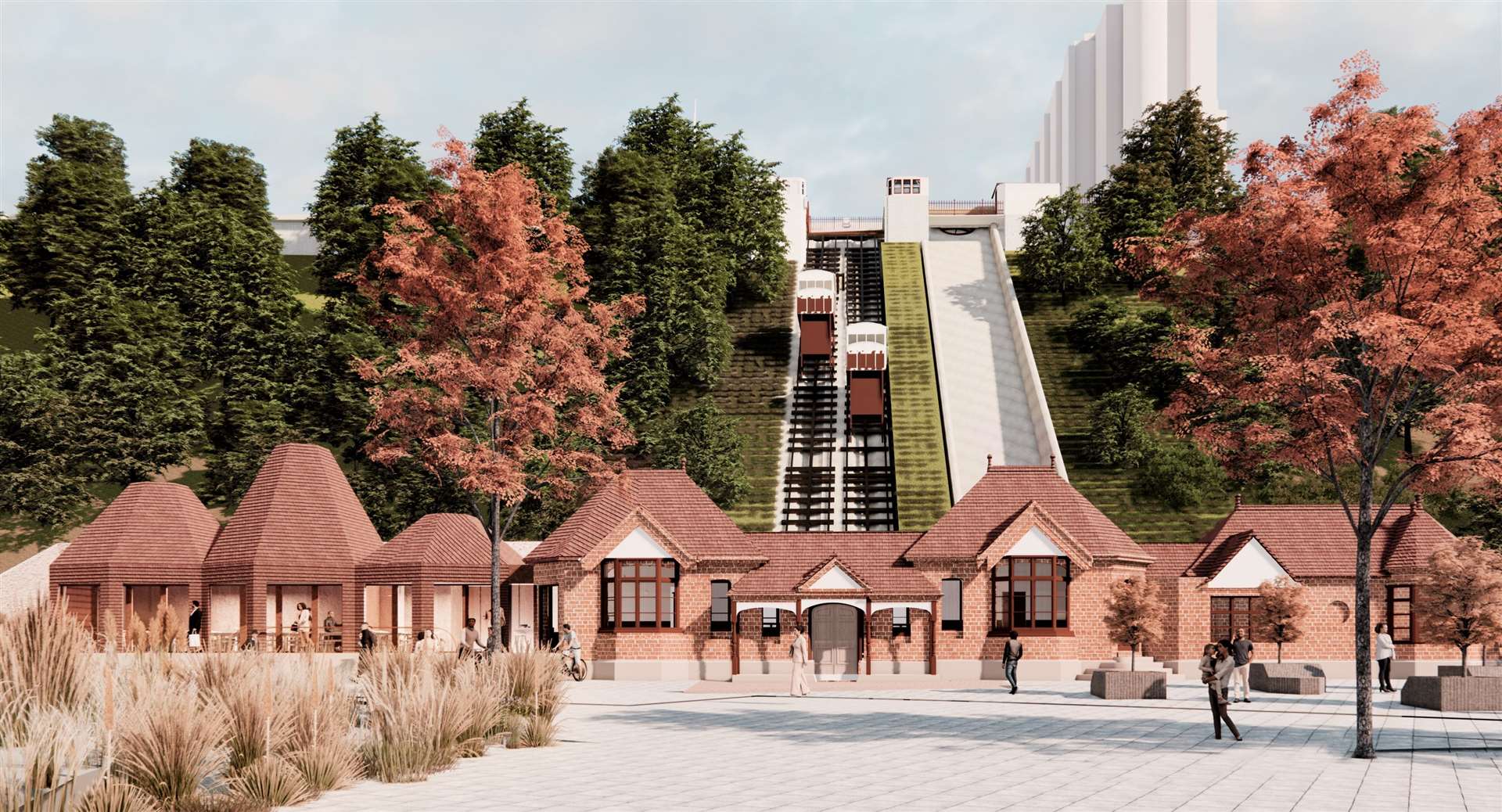 How Folkestone’s Leas Lift is set to look. Picture: Folkestone Leas Lift